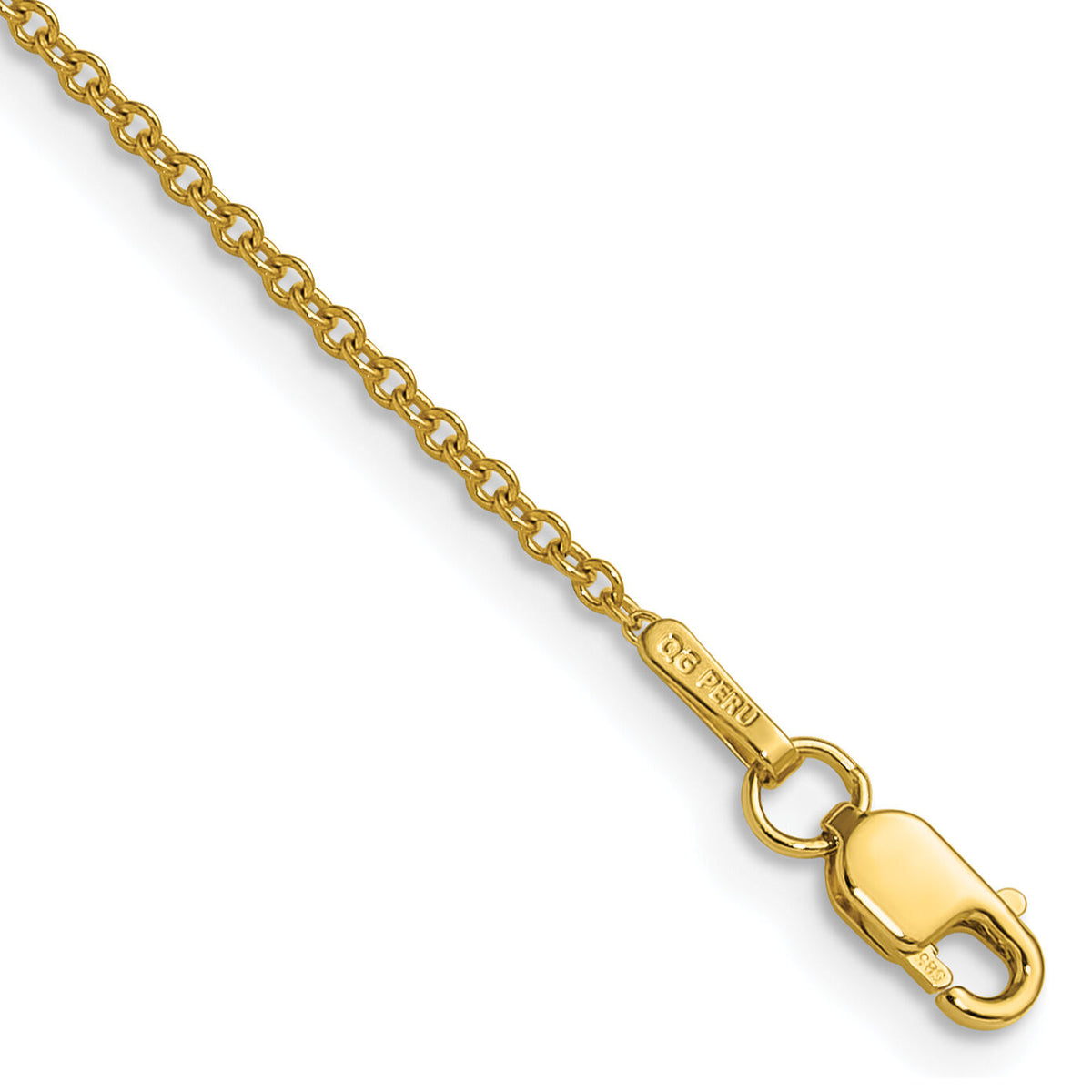 14k 1.5mm Cable Chain-PEN336-22