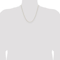 14k .8mm Forzantine Cable Chain-PEN337-20
