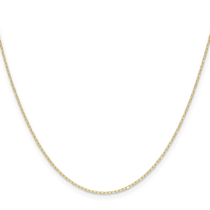 14k .8mm D/C Forzantine Cable Chain-PEN338-22