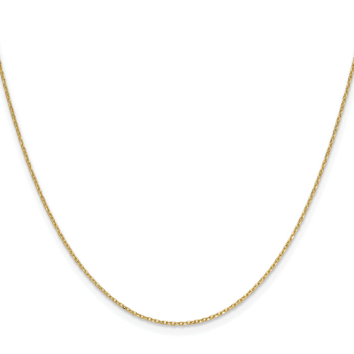 14k 1.0mm D/C Forzantine Cable Chain-PEN339-24
