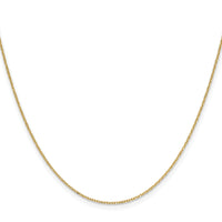 14k 1.0mm D/C Forzantine Cable Chain-PEN339-30
