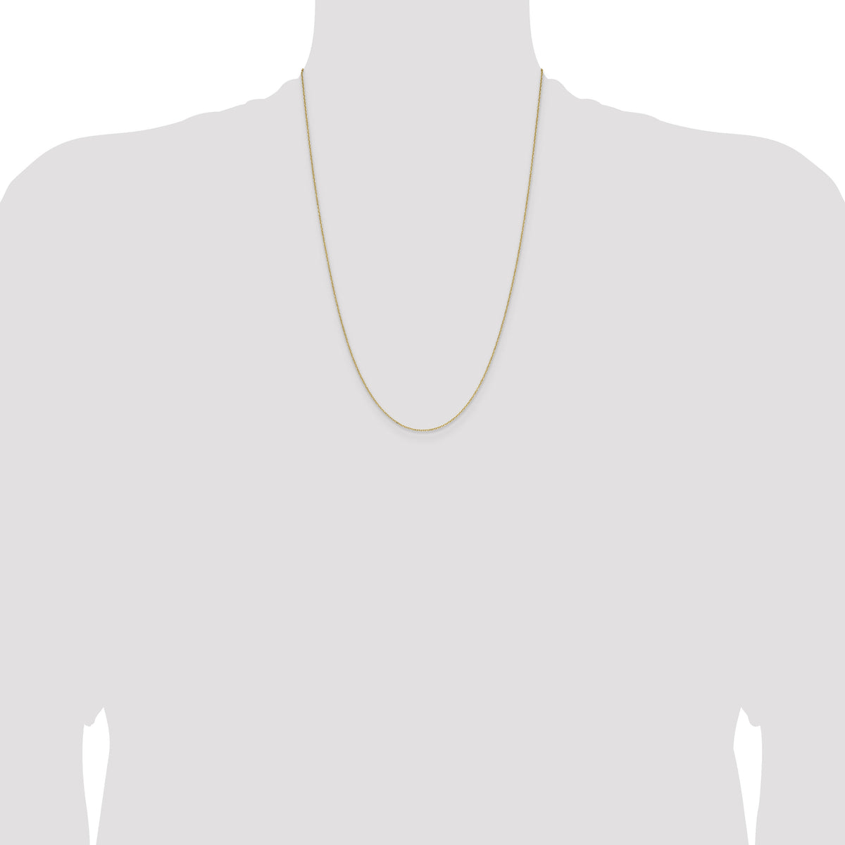 14k 1.0mm D/C Forzantine Cable Chain-PEN339-24