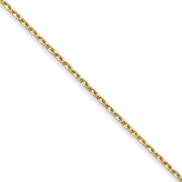 14k 1.0mm D/C Forzantine Cable Chain-PEN339-30