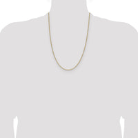 14k 1.4mm D/C Forzantine Cable Chain-PEN340-24