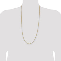 14k 1.4mm D/C Forzantine Cable Chain-PEN340-30