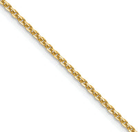 14k 1.4mm D/C Forzantine Cable Chain-PEN340-24