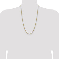 14k 3.25mm D/C French Link Chain-PEN345-26
