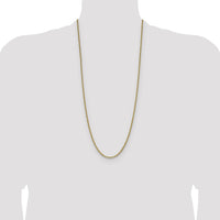 14k 3.25mm D/C French Link Chain-PEN345-30