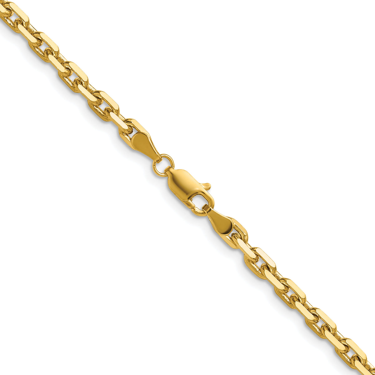 14k 3.90mm D/C French Link Chain-PEN346-22