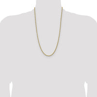 14k 3.90mm D/C French Link Chain-PEN346-26