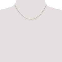 14k .8mm D/C Cable with Spring Ring Clasp Chain-PEN41-16