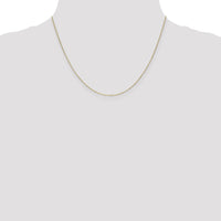 14k .8mm D/C Cable with Spring Ring Clasp Chain-PEN41-18