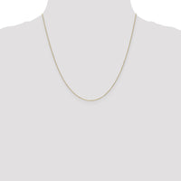 14k .8mm D/C Cable with Spring Ring Clasp Chain-PEN41-20