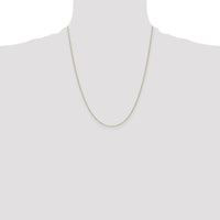 14k .8mm D/C Cable with Spring Ring Clasp Chain-PEN41-22