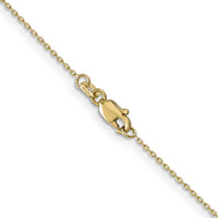 14k .8mm D/C Cable with Lobster Clasp Chain-PEN41L-14