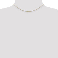 14k .8mm D/C Cable with Lobster Clasp Chain-PEN41L-14