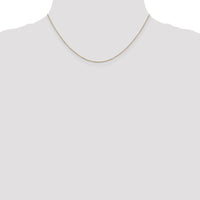 14k .8mm D/C Cable with Lobster Clasp Chain-PEN41L-16