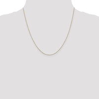 14k .8mm D/C Cable with Lobster Clasp Chain-PEN41L-20