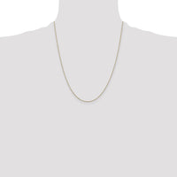 14k .8mm D/C Cable with Lobster Clasp Chain-PEN41L-22