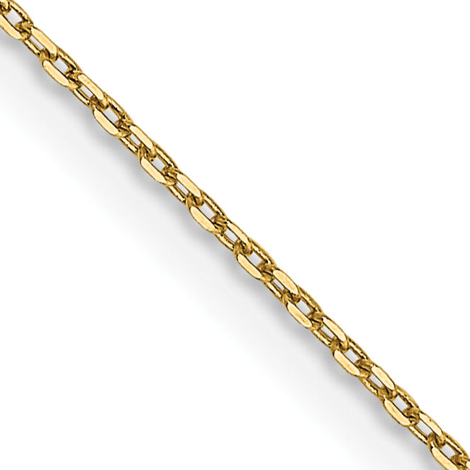 14k .8mm D/C Cable with Lobster Clasp Chain-PEN41L-26