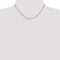 14k 1.5mm Lightweight Flat Anchor Link Pendant Chain-PEN50-16