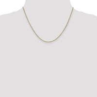 14k 1.5mm Lightweight Flat Anchor Link Pendant Chain-PEN50-18