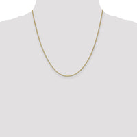 14k 1.5mm Lightweight Flat Anchor Link Pendant Chain-PEN50-20