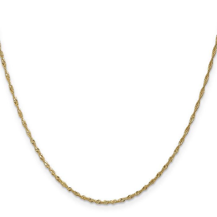 14k 1.4mm Singapore Chain-PEN52-24