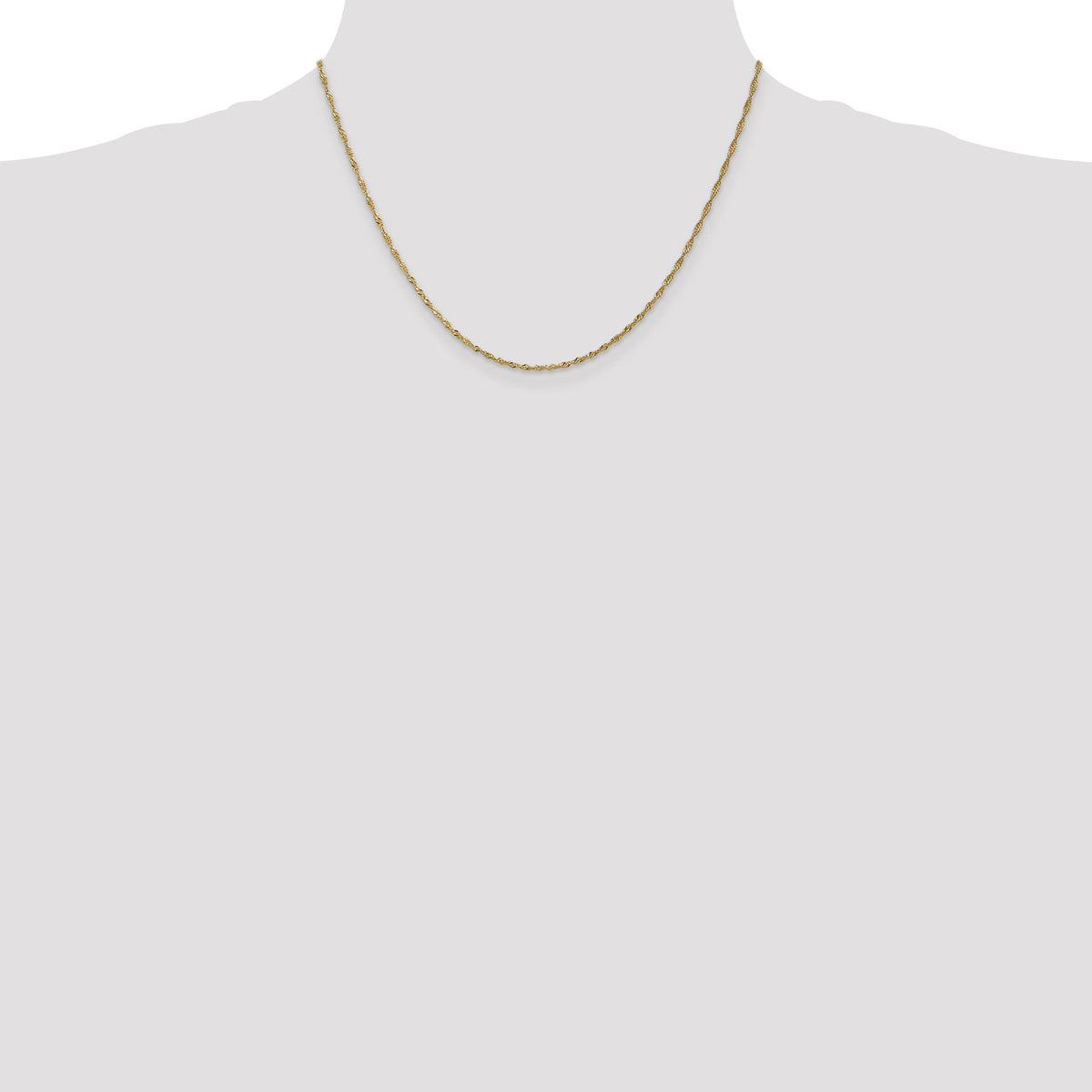 14k 1.4mm Singapore Chain-PEN52-18