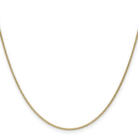 14k 1mm Round Open Link Cable Chain-PEN53-14
