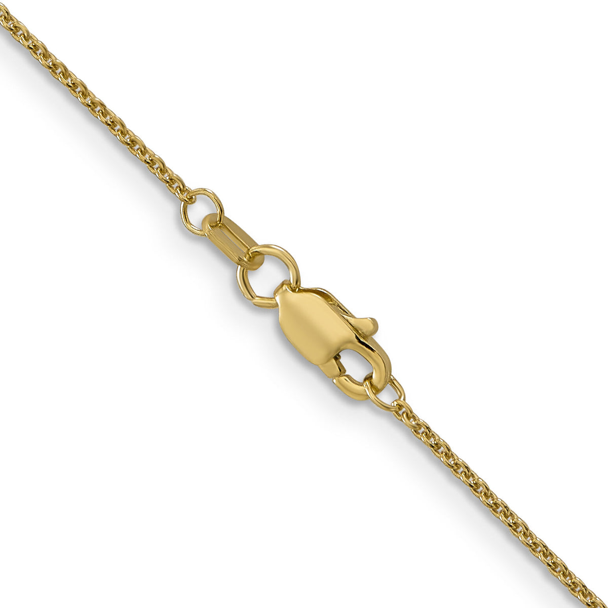 14k 1mm Round Open Link Cable Chain-PEN53-16