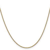 14k 1.4mm Round Open Link Cable Chain-PEN54-18