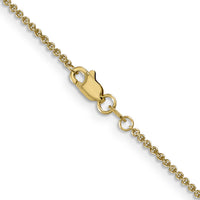 14k 1.4mm Round Open Link Cable Chain-PEN54-14
