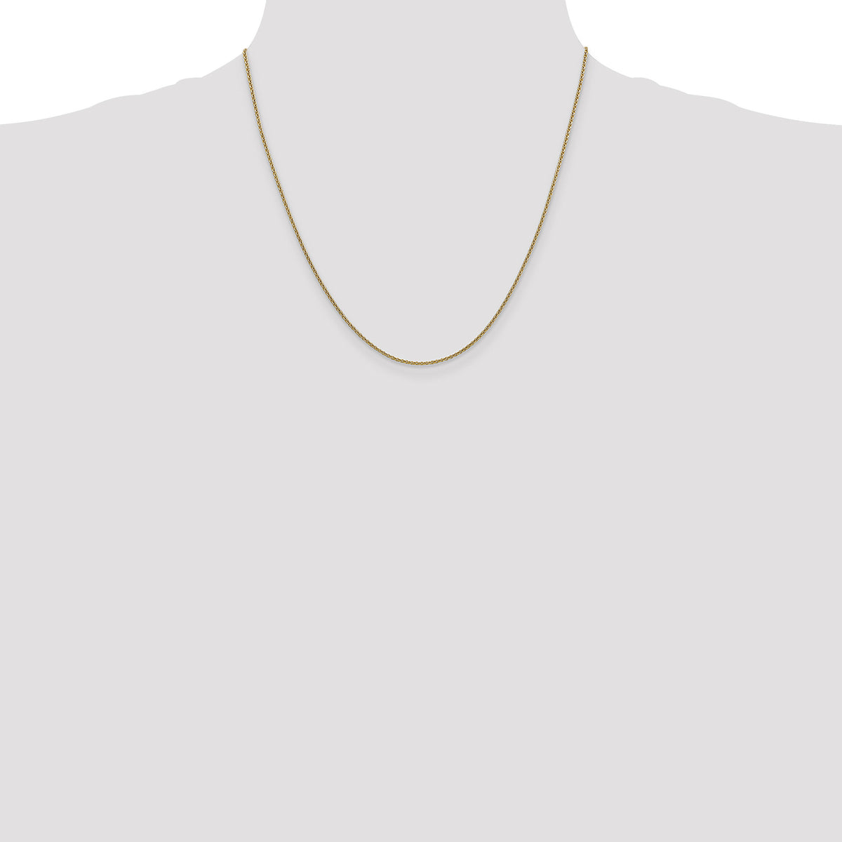 14k 1.4mm Round Open Link Cable Chain-PEN54-20