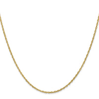14k 1.3mm Heavy-Baby Rope Chain-PEN6-22