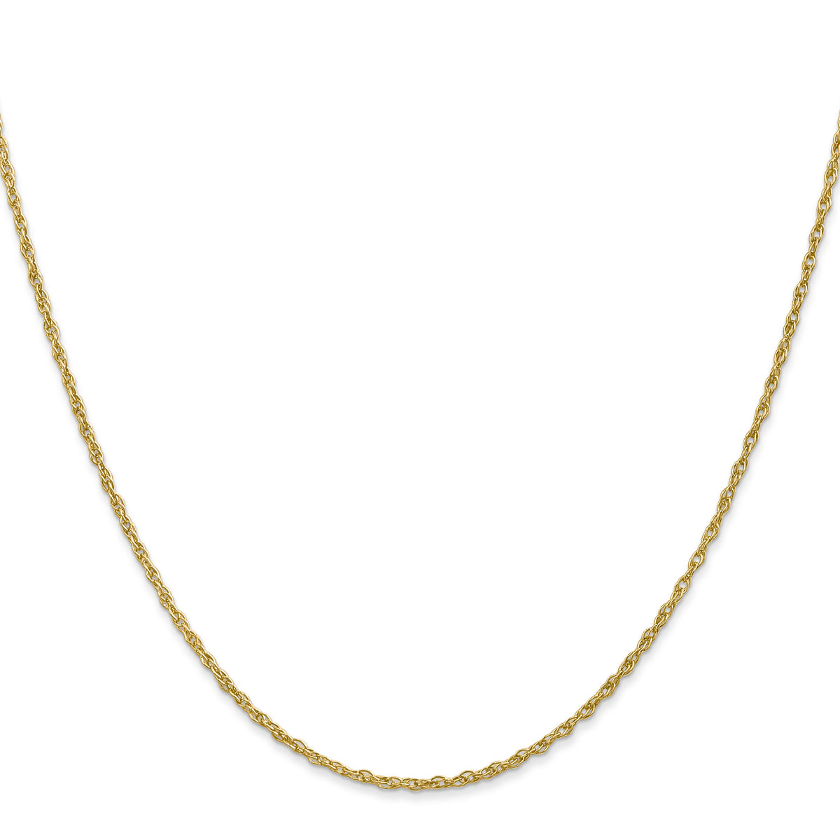14k 1.3mm Heavy-Baby Rope Chain-PEN6-26