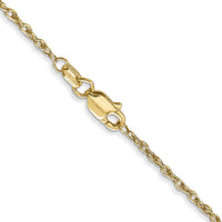 14k 1.3mm Heavy-Baby Rope Chain-PEN6-22