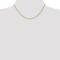 14k 1.3mm Heavy-Baby Rope Chain-PEN6-16