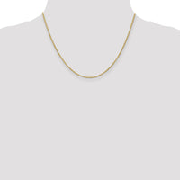 14k 1.3mm Heavy-Baby Rope Chain-PEN6-18