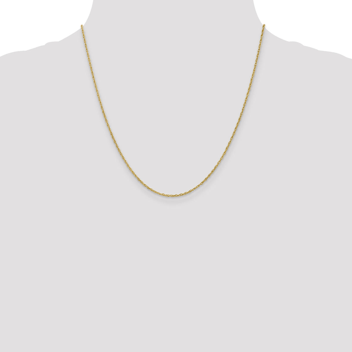 14k 1.3mm Heavy-Baby Rope Chain-PEN6-20