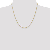 14k 1.3mm Heavy-Baby Rope Chain-PEN6-20