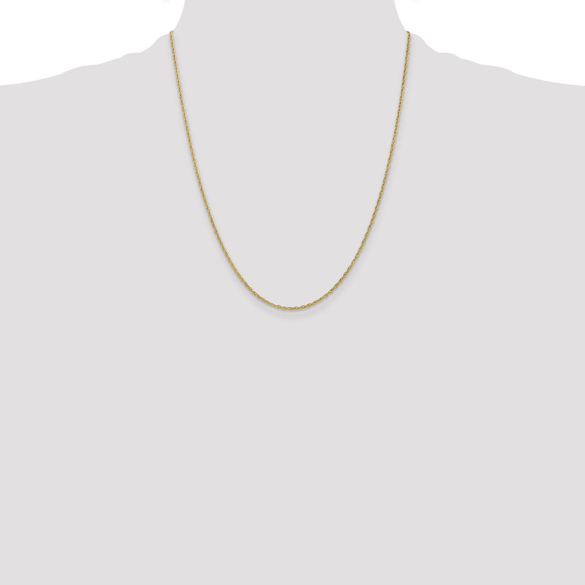 14k 1.3mm Heavy-Baby Rope Chain-PEN6-22
