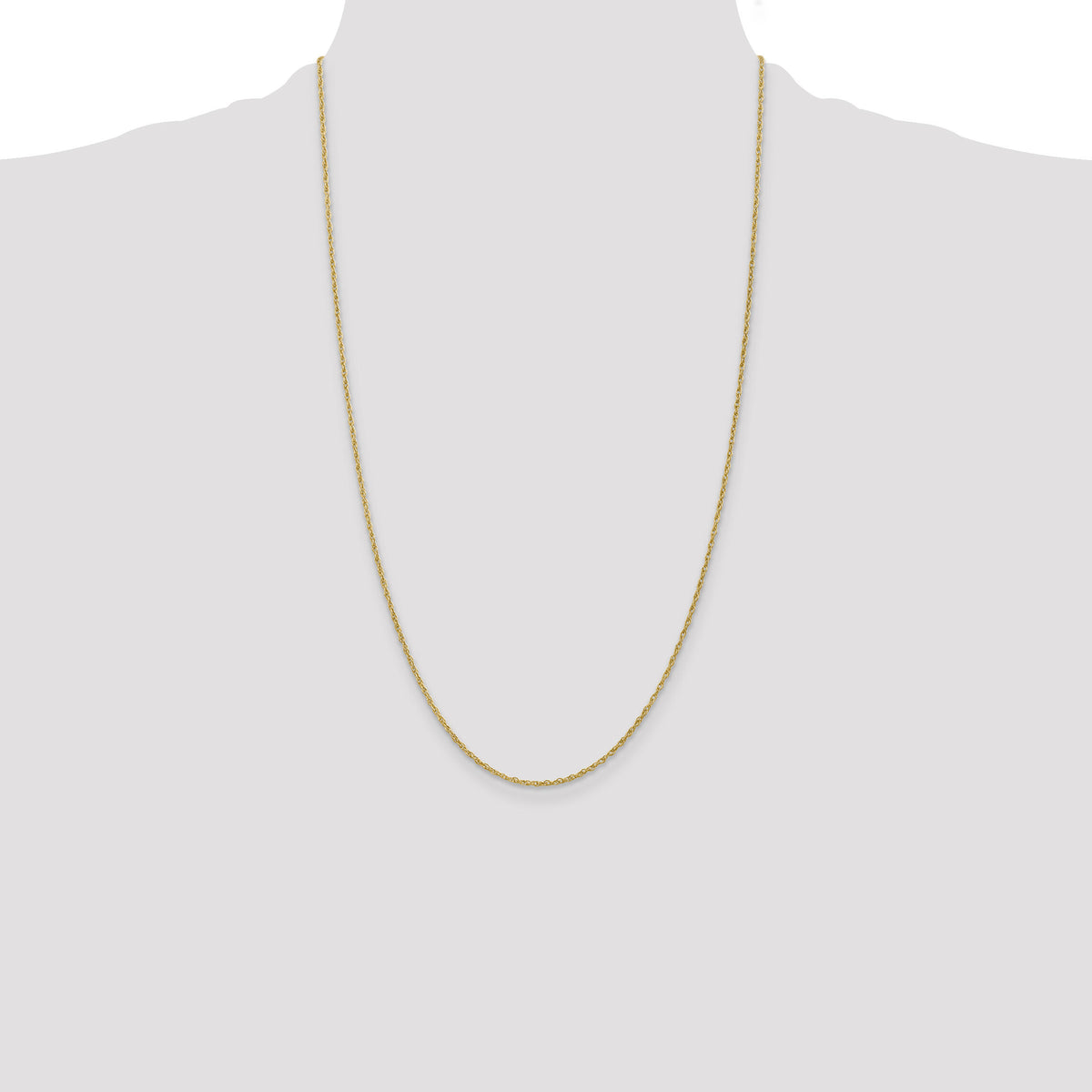 14k 1.3mm Heavy-Baby Rope Chain-PEN6-26