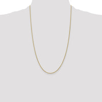 14k 1.3mm Heavy-Baby Rope Chain-PEN6-26