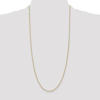 14k 1.3mm Heavy-Baby Rope Chain-PEN6-30