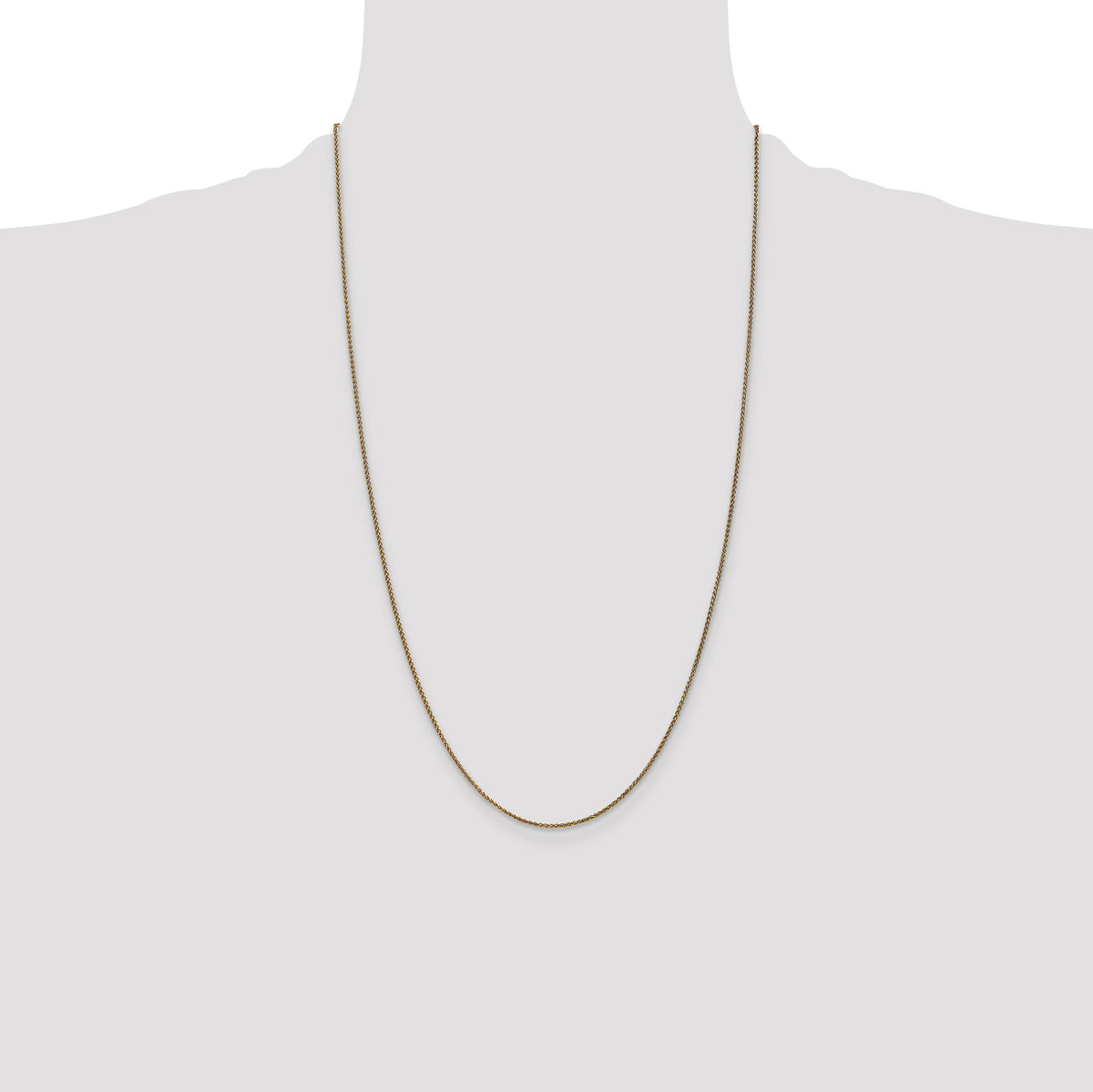 14k 1.25mm D/C Spiga Chain-PEN62-26