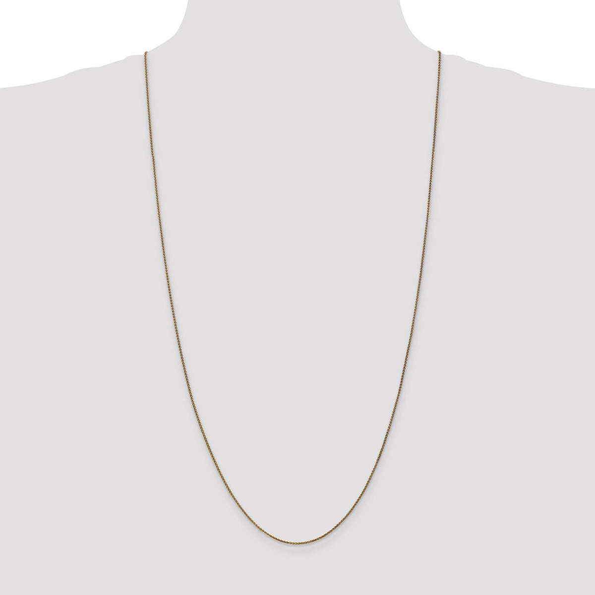 14k 1.25mm D/C Spiga Chain-PEN62-30