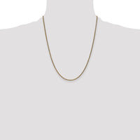 14k 1.7mm D/C Spiga Chain-PEN64-22