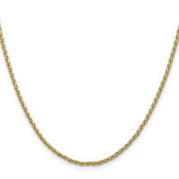 14k 2.25mm Parisian Wheat Chain-PEN66-30