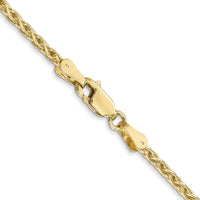 14k 2.25mm Parisian Wheat Chain-PEN66-24